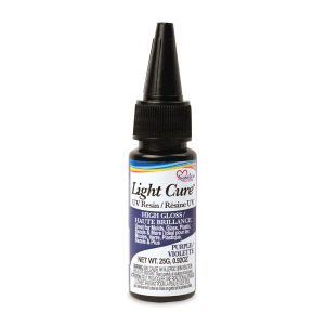 Signature Crafts Light Cure UV Resin - Purple, 25 g