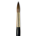 Da Vinci Maestro Kolinsky Brush - Full Belly Round, Short Handle, Size 14