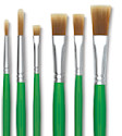 Blick Golden Nylon Brush Set - Set of 6