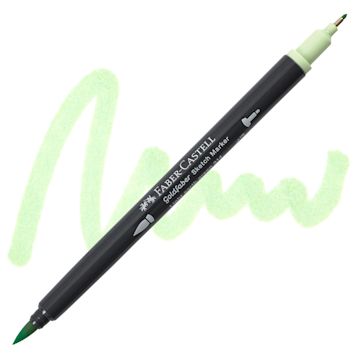 Faber-castell Goldfaber Sketch Dual-tip Marker - 314 Light Earth Green 