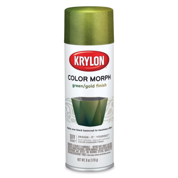 Krylon Color Morph Spray Paint - Green/Gold, 6 oz