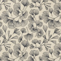Elan Transfers Underglaze Transfer Sheet - Ginkgo Leaves, Black