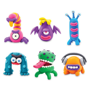 Fat Brain Toys: Hey Clay - Monsters – Growing Tree Toys