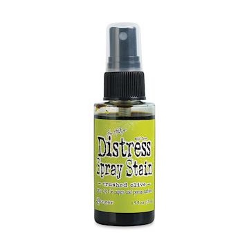 Open in modal - Tim Holtz Distress Spray Stain - Crushed Olive, 1.9 oz