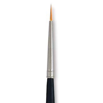 Open in modal - Dynasty Finest Golden Synthetic Brush - Round, Refill Brush, 2/0 close up