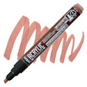 Pebeo Acrylic Marker - Burnt Sienna, 4 mm, Chisel Nib