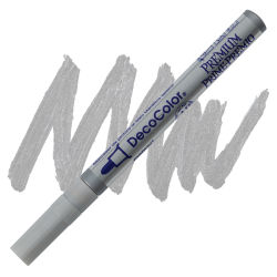 DecoColor Premium Paint Marker - Silver, Bullet Tip, 2 mm