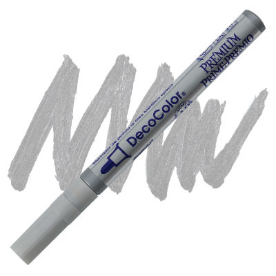DecoColor Premium Paint Marker - Silver, Bullet Tip, 2 mm
