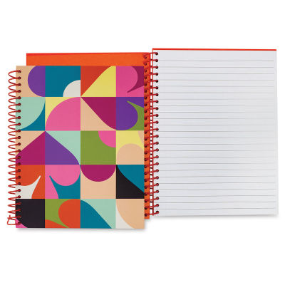 Kate Spade New York Spiral Notebook - Dot Geo (Multi-colored cover with lined page)