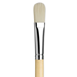 Da Vinci Top Acryl Synthetic Brush - Filbert, Long Handle, Size 20