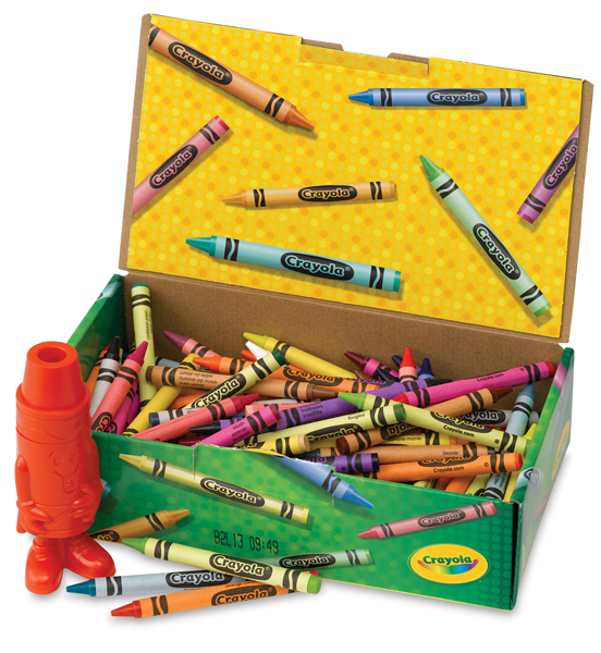 Crayola Regular Crayon Set Set Of 120 Blick Art Materials