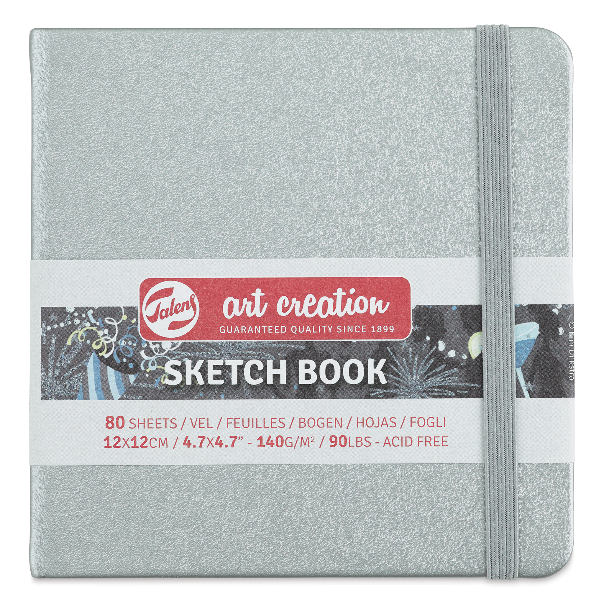 Talens Art Creations Sketchbook - Pastel Violet, 4.7 x 4.7