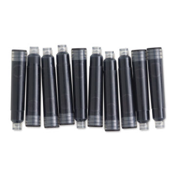Speedball Calligraphy Fountain Pen Refills - Black, Pkg of 10