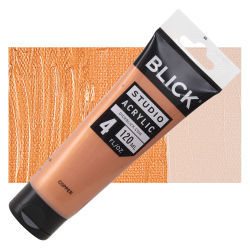 Blick Studio Acrylics - Copper (Metallic), 4 oz tube