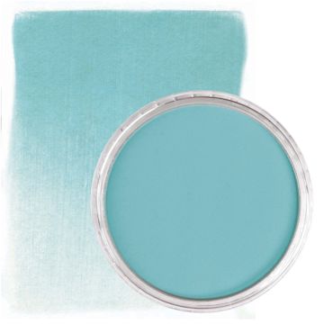 Open in modal - PanPastel Artist Painting Pastel - Cerulean Blue Light, 530.7, swatch and pan