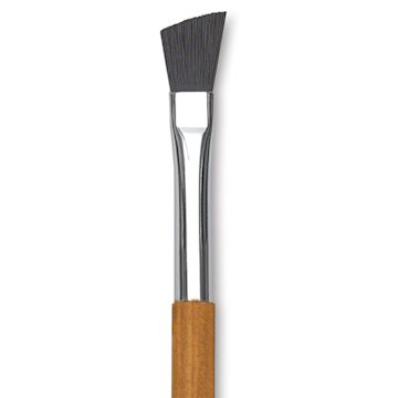 Open in modal - Holbein Pastel Brush - 1/4", Angular Fitch, Synthetic fiber, close-up