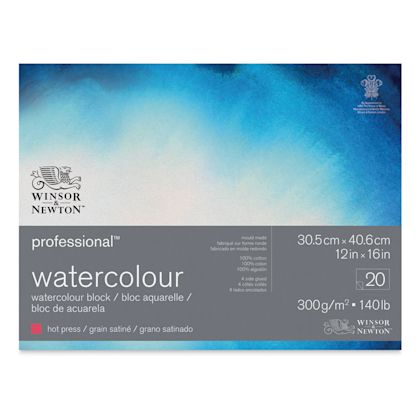 Winsor & Newton Professional Watercolor Blocks | BLICK Art Materials