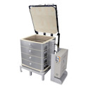 L&L Davinci Square Kiln - X3236-D, Cone 10, 208V-1P, 115.6A, H x 30-1/2