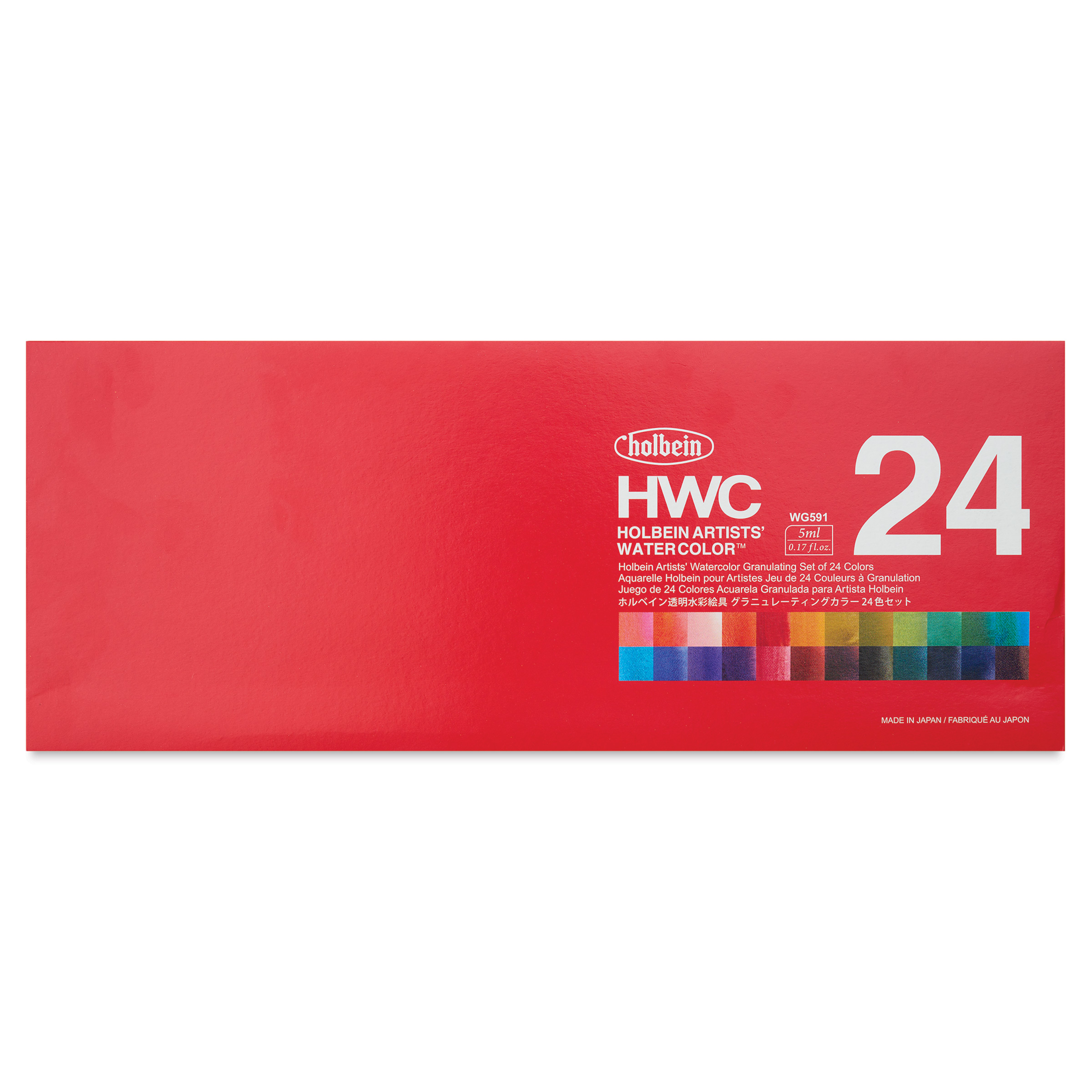 Holbein Artists' Granulating Watercolors Set of 24 | BLICK