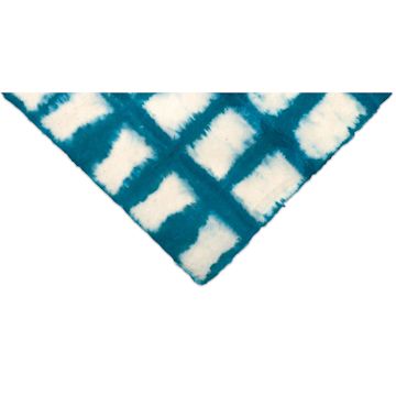 Open in modal - Lokta Paper - Shibori, Turquoise, 20'' x 30''