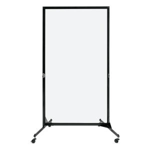 Screenflex Clear Room Dividers - 1 Panel, 74" H x 40" W