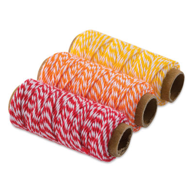 Hemptique Bakers Twine - Sunset Island, Package of 3 (Out of packaging)