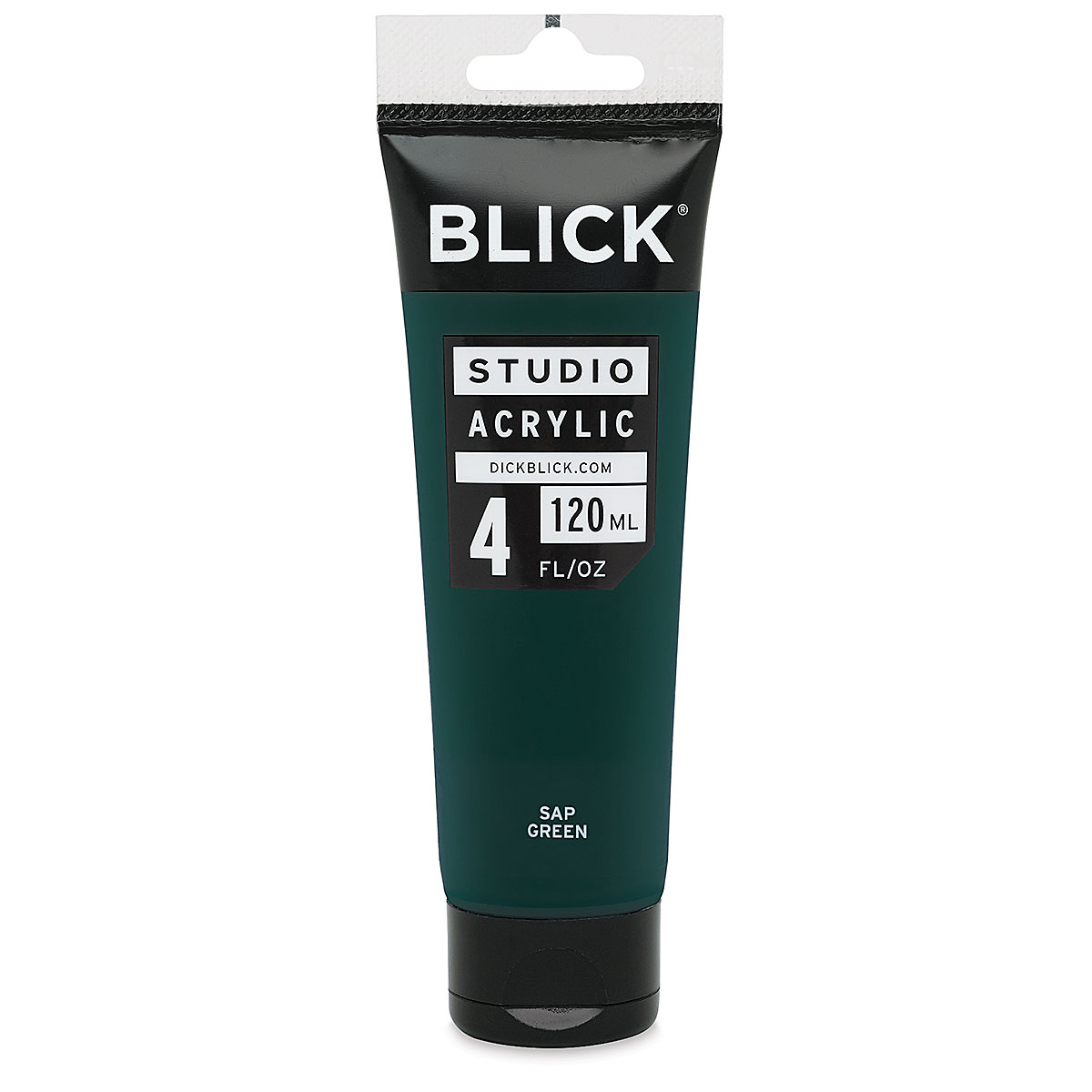 Blick Studio Acrylics - Green Deep Permanent, 4 oz tube