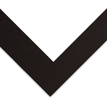 Open in modal - Blick Pre-Cut Mat - Raven Black, 16" x 20" (10-1/2" x 13-1/2" Opening)