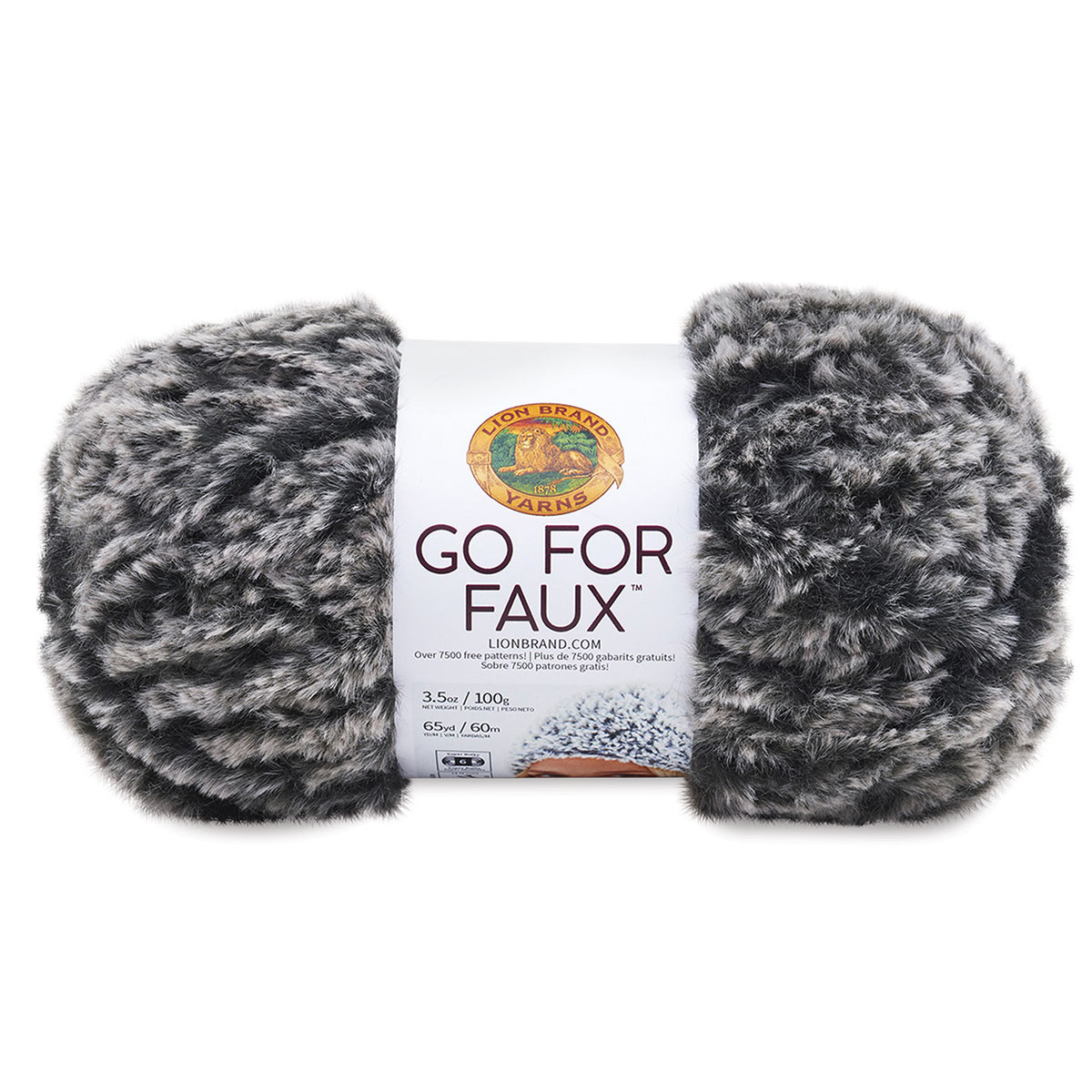 Lion Brand Go For Faux Yarn-Meow Pink