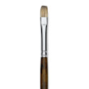 Silver Brush Monza Synthetic Mongoose Artist Brush - Long Handle, Bright, Size 6