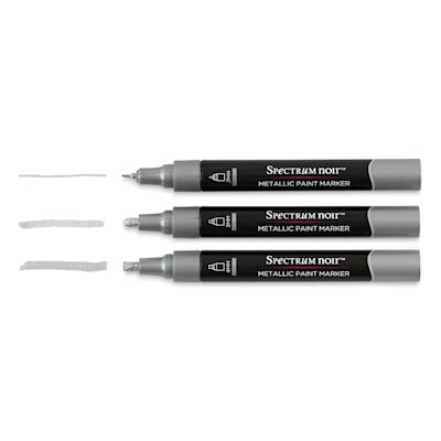 Spectrum Noir Metallic Paint Markers - Quicksilver, Set of 3 | BLICK ...