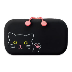 PuniLabo Zipper Pouch - Black Cat