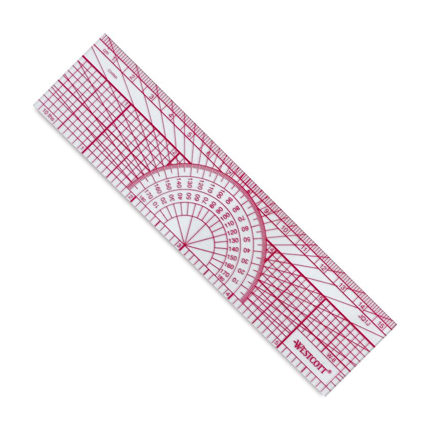 Westcott Protractor Ruler - 6