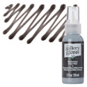 Plaid Gallery Glass Paint - Black Onyx, 2 oz