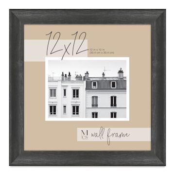 Open in modal - MCS Classic Edge Frame - 12" x 12", Black