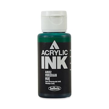 Open in modal - Holbein Acrylic Ink - Viridian Hue, 30 ml