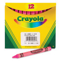 Crayola Crayons - Box of 12, Carnation Pink