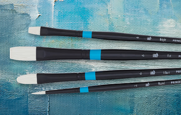 Princeton Aqua Elite Series 4850 Brushes - Blick Exclusive Set of 4