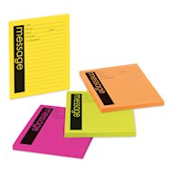 Post-it Super Sticky Printed Message Notes