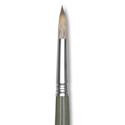 Escoda Tadami Synthetic Mongoose Brush - Round, Short Handle, Size 8