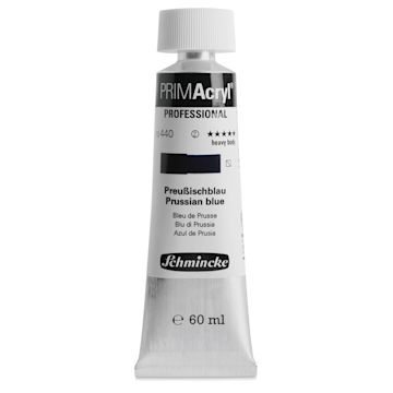 Open in modal - Schmincke Primacryl Professional Acrylic Paint - Prussian Blue, 60 ml Tube
