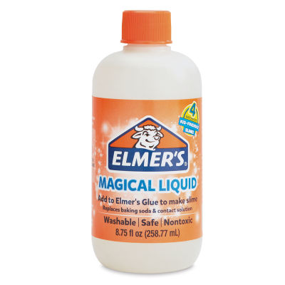 Elmer's Magical Liquid Slime Activator - Front view of 8 oz bottle