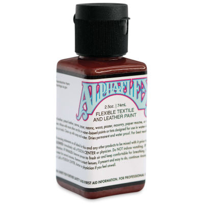 Alpha6 AlphaFlex Textile and Leather Paint - Oxide, 74 ml, Bottle