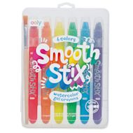 Ooly Smooth Stix Watercolor Gel Crayon Set