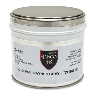 Hanco Oil Based Etching Ink - 1 lb, Payne's Gray