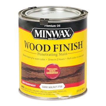 Minwax Wood Finish Oil-Based Penetrating Stain - Dark Walnut, 32 oz ...