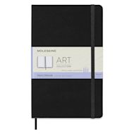 Moleskine Sketchbook - Black, , Large, 8-1/4" x 5"
