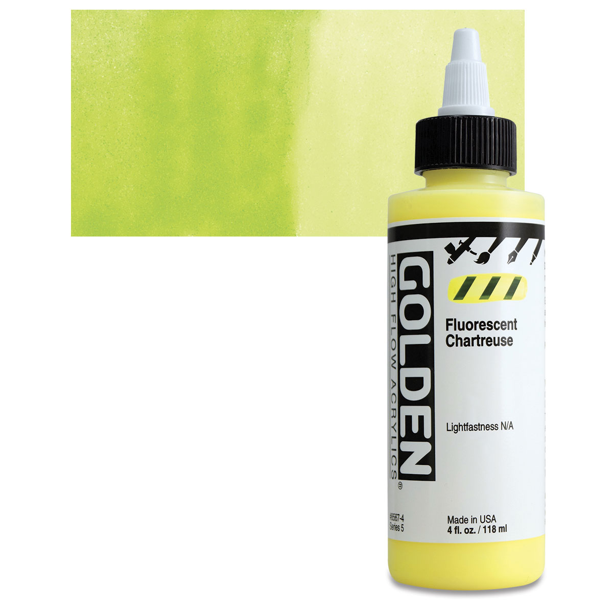 Golden High Flow Acrylic - Fluorescent Pink 1 oz.