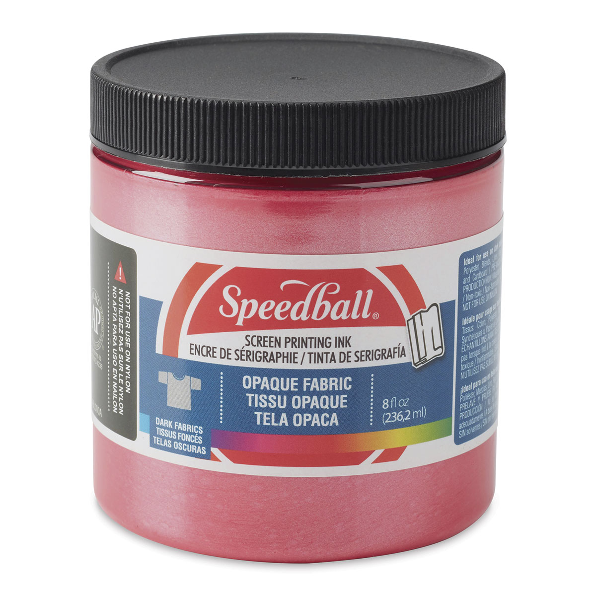 Speedball Fabric Screen Printing Ink, 32-Ounce, Red
