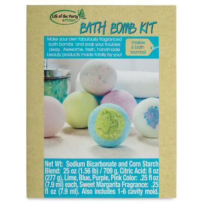 Life of the Party Bath Bomb Kit - Front of package